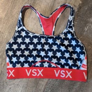 Victoria's Secret VSX American Flag Sports Bra